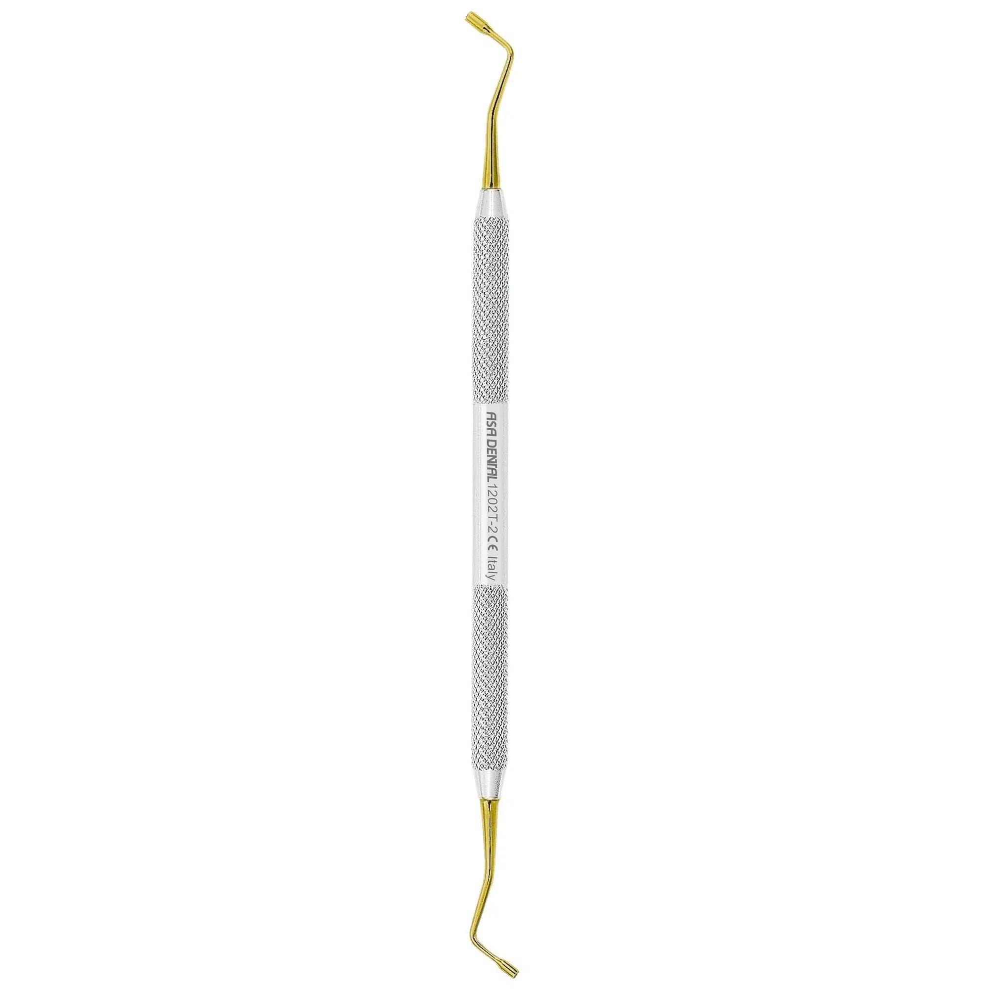 Fouloir à amalgame Asa Dental #2 TC strié (1,8 mm - 2 mm)