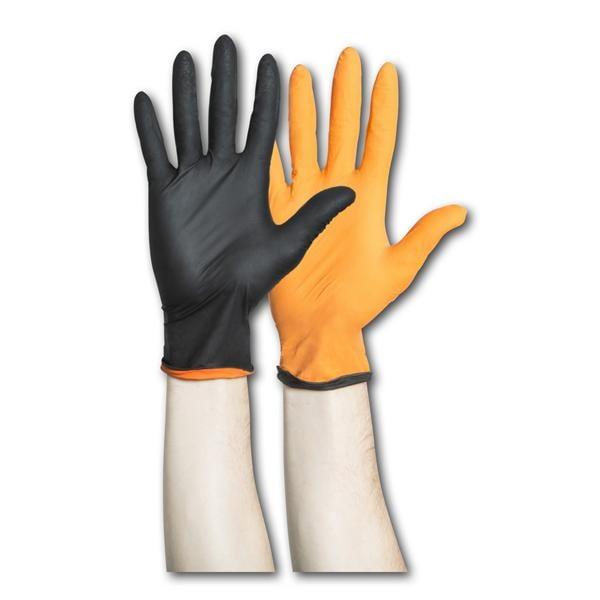 Black Fire nitrile exam gloves