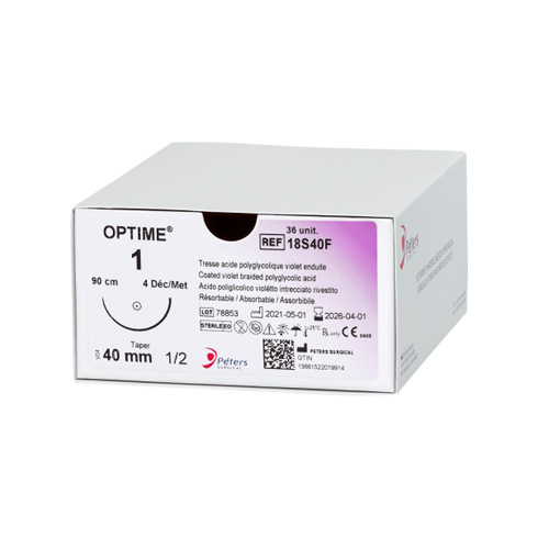 SUTURE TRESSE RESORBABLE OPTIME (36)