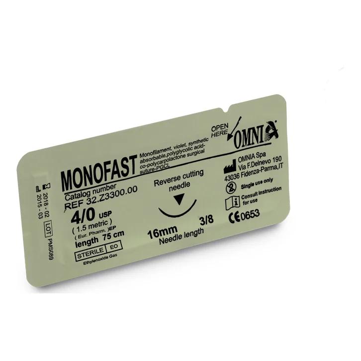 Pgcl Echtdraad Monofilament 4-0 75Cm 3/8