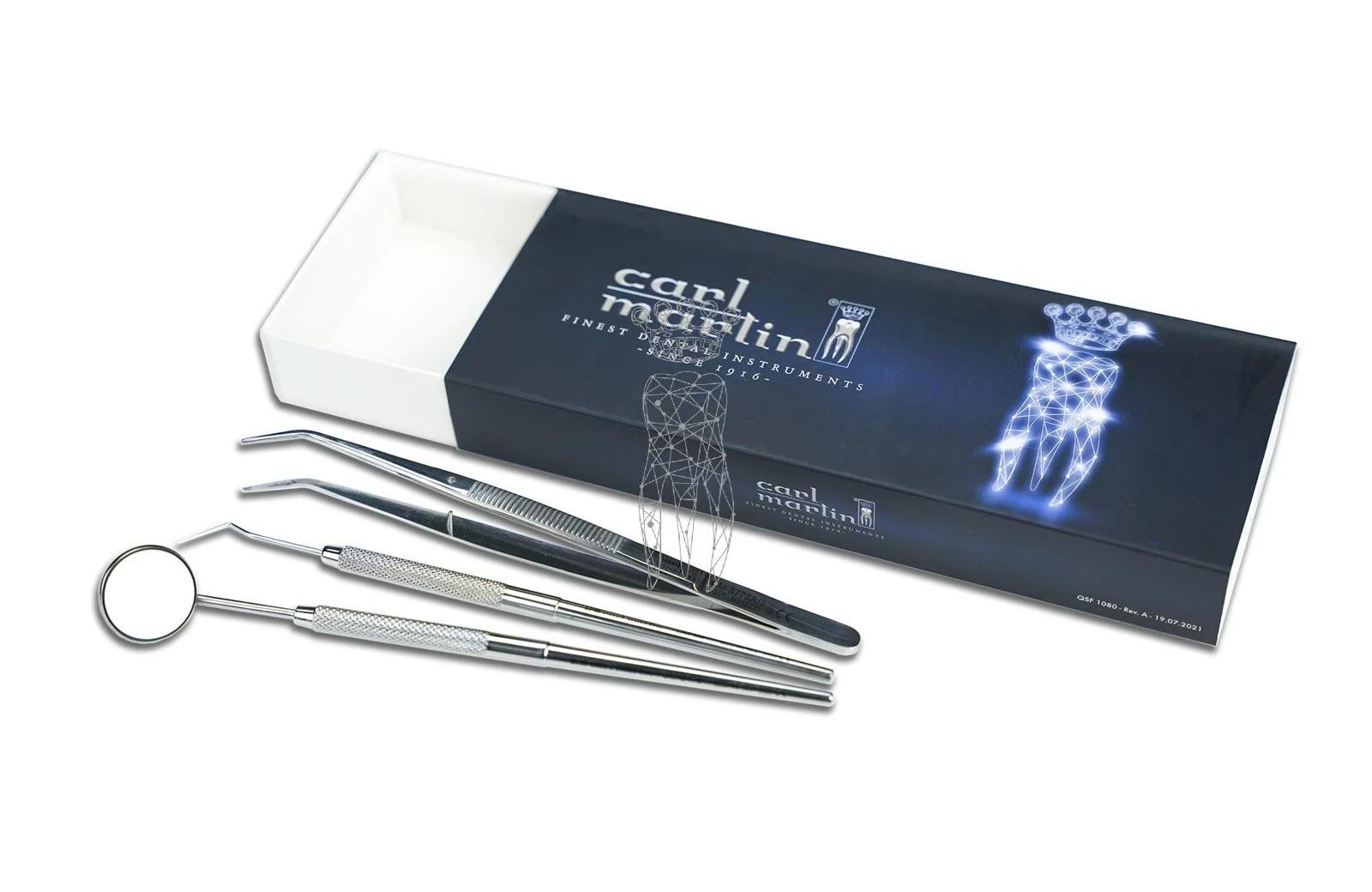 Set Premier Examen Sonde Courbe,Miroir,Prece.