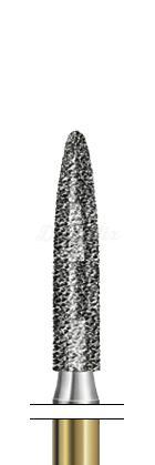 Fraise diamantée S862 pour FG en forme de flamme (5 pcs)