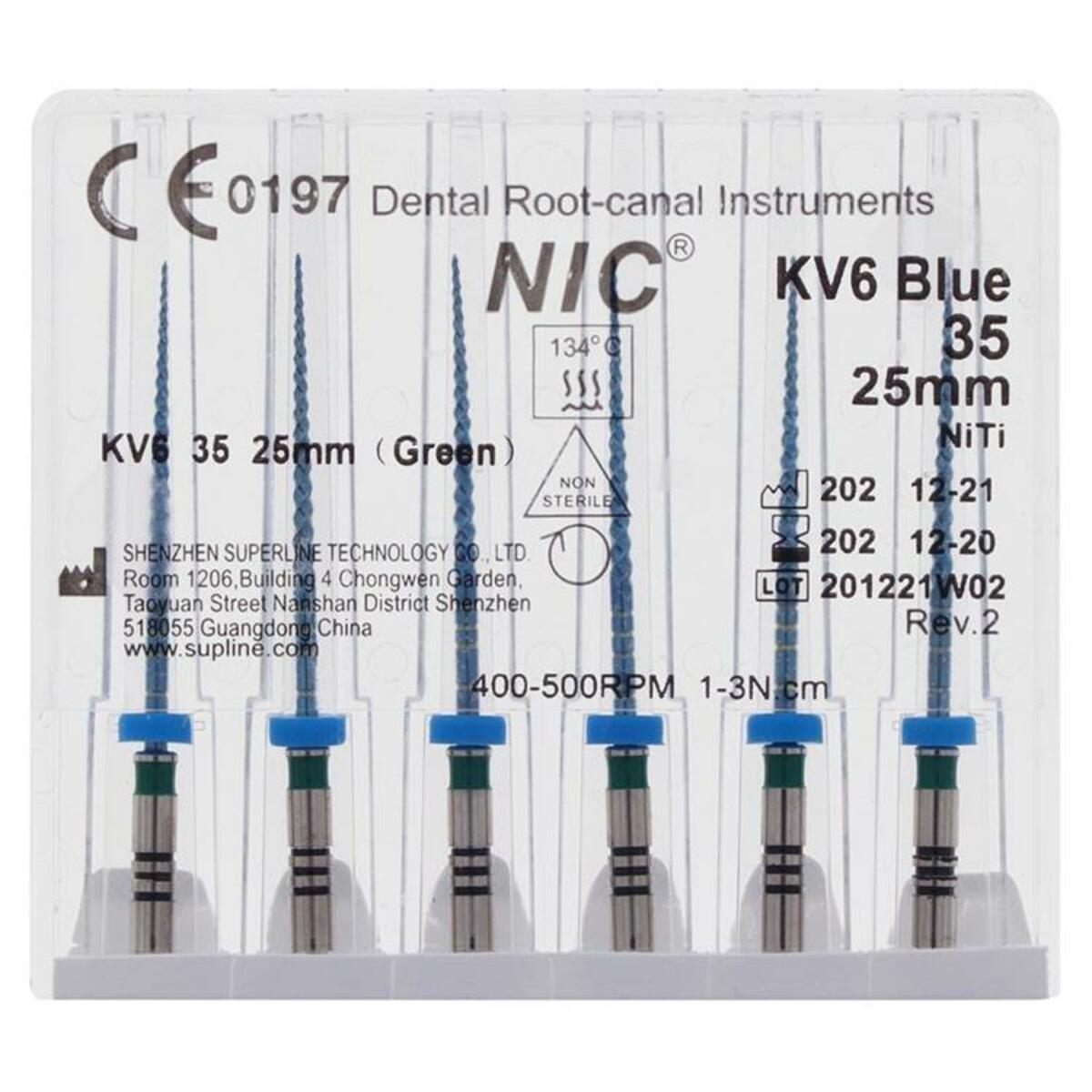 NIC® K-Pro file .06 / 25mm - ISO 40