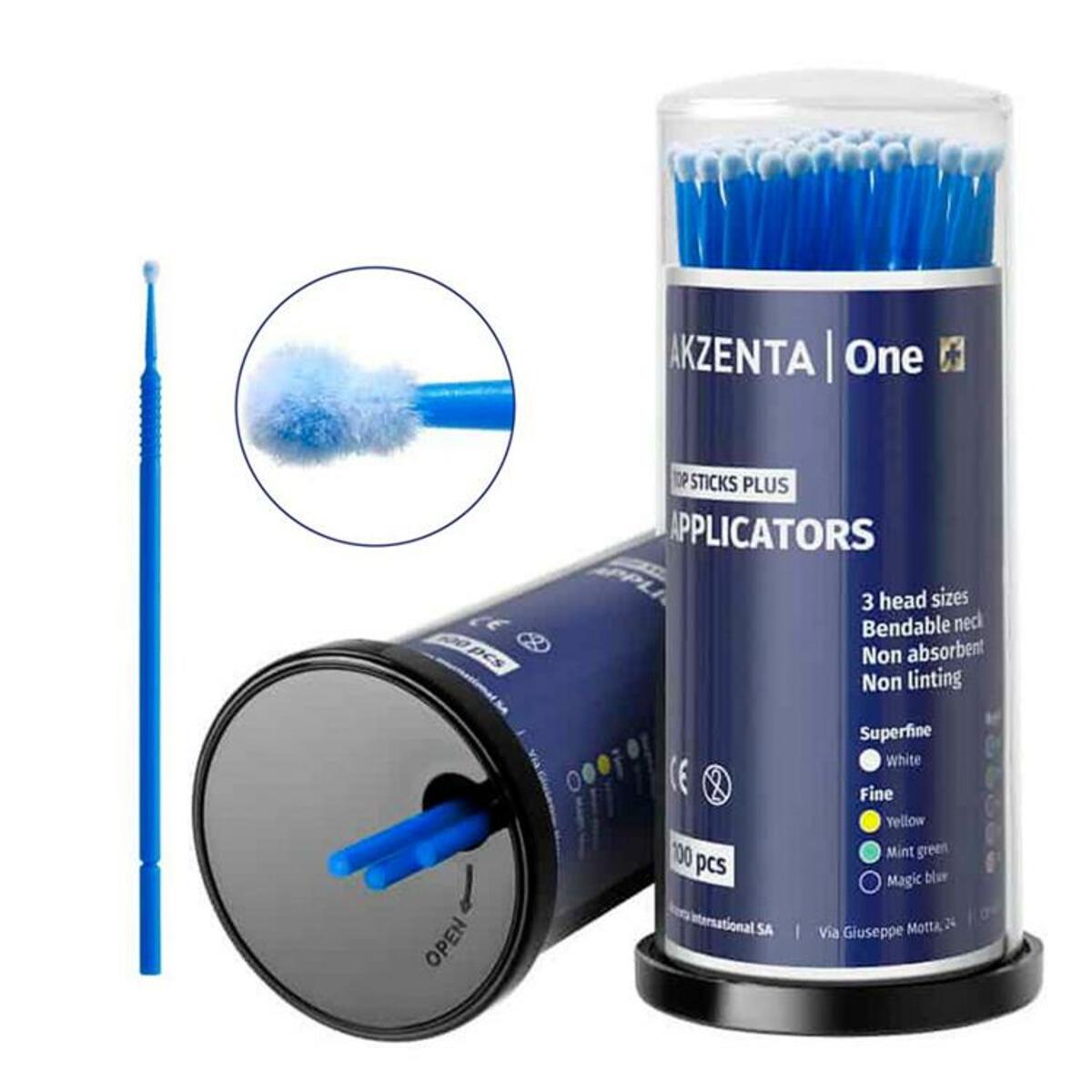 Akzenta Top Sticks Plus Micro Applicateurs Regular