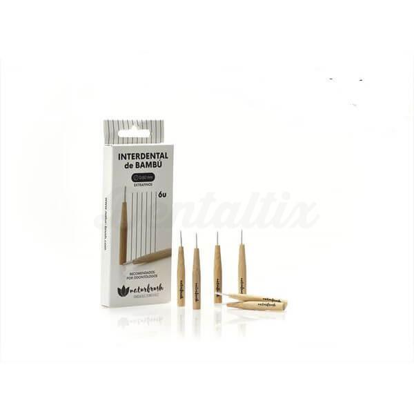 Brosse interdentaire écologique en bambou (6 pcs)