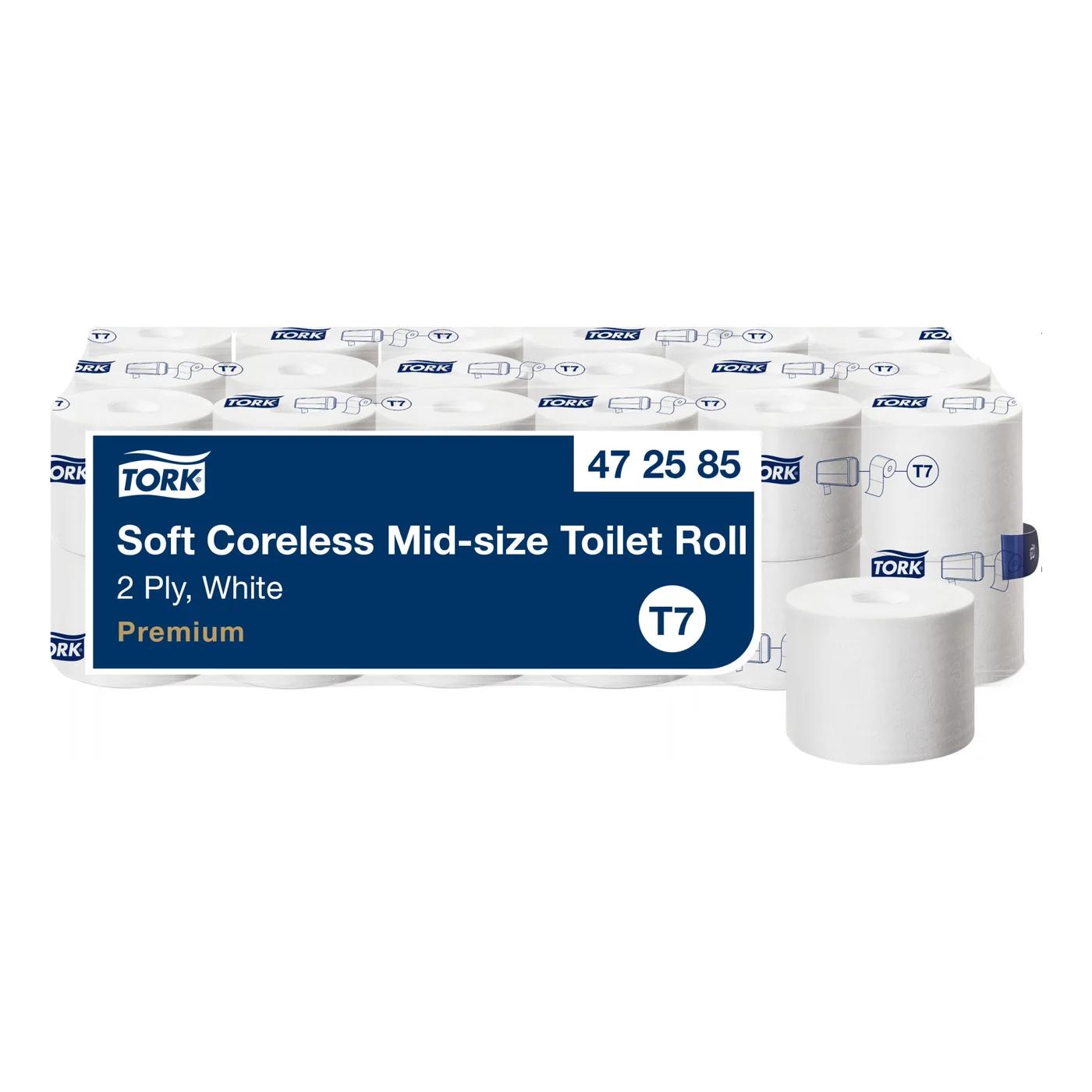 Cordless Midsize Prem. Soft Toilet Roll