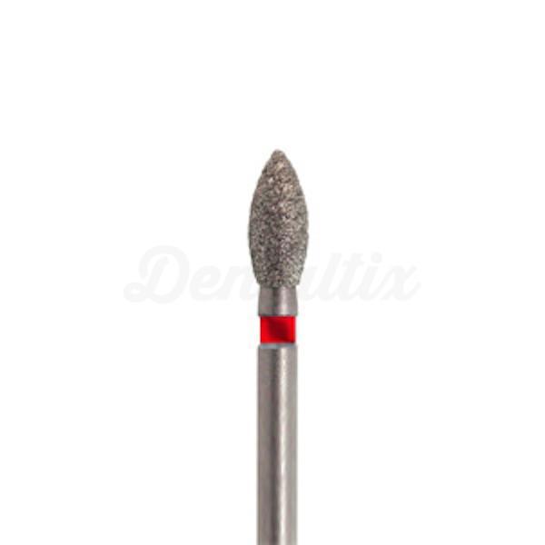 830F.HP - Fraise en diamant en forme de balon de rugby pour pièce à main (5 pcs.)