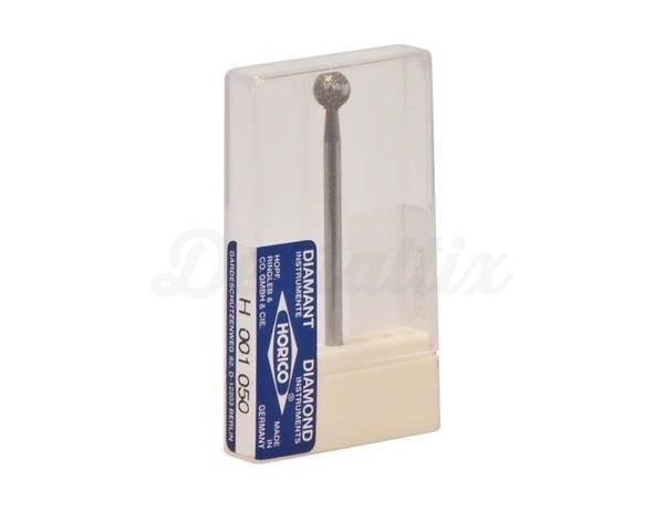 Fraise diamantée 801 pour FG ronde ou en forme de boule (5 pcs)
