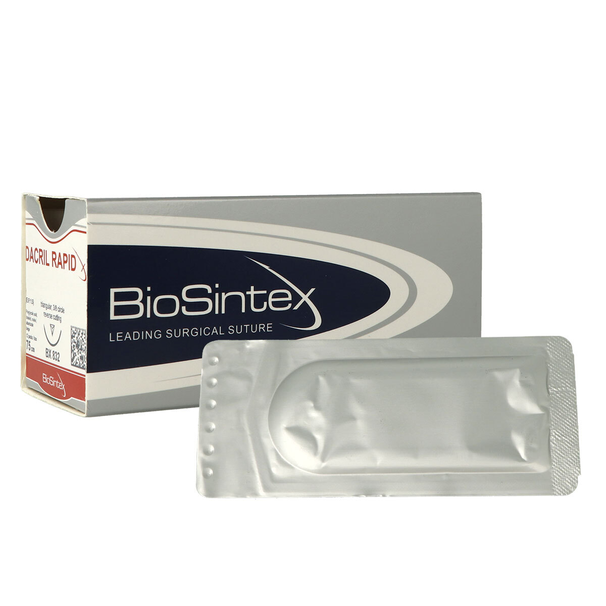 Dacril Rapid polyglycol hechtdraad 4-0 rond - 17,5mm