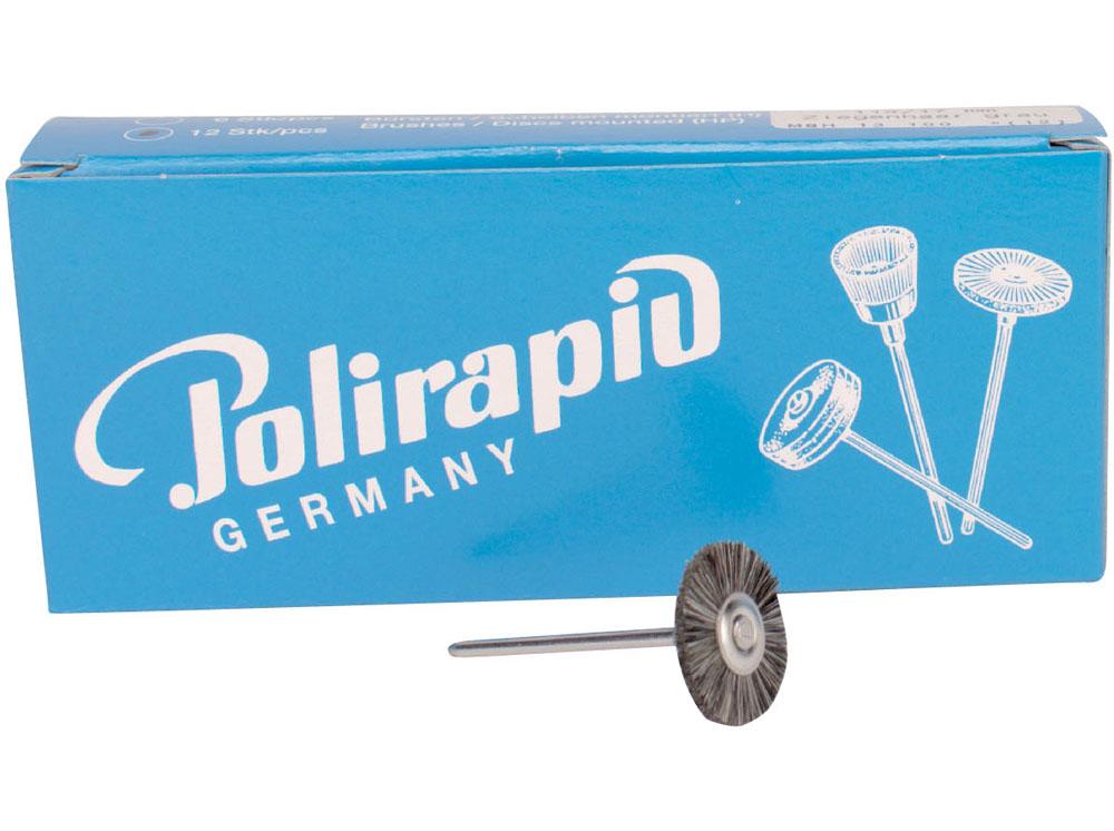 ZR brosse Hst chèvre gris Ø21mm Dtz