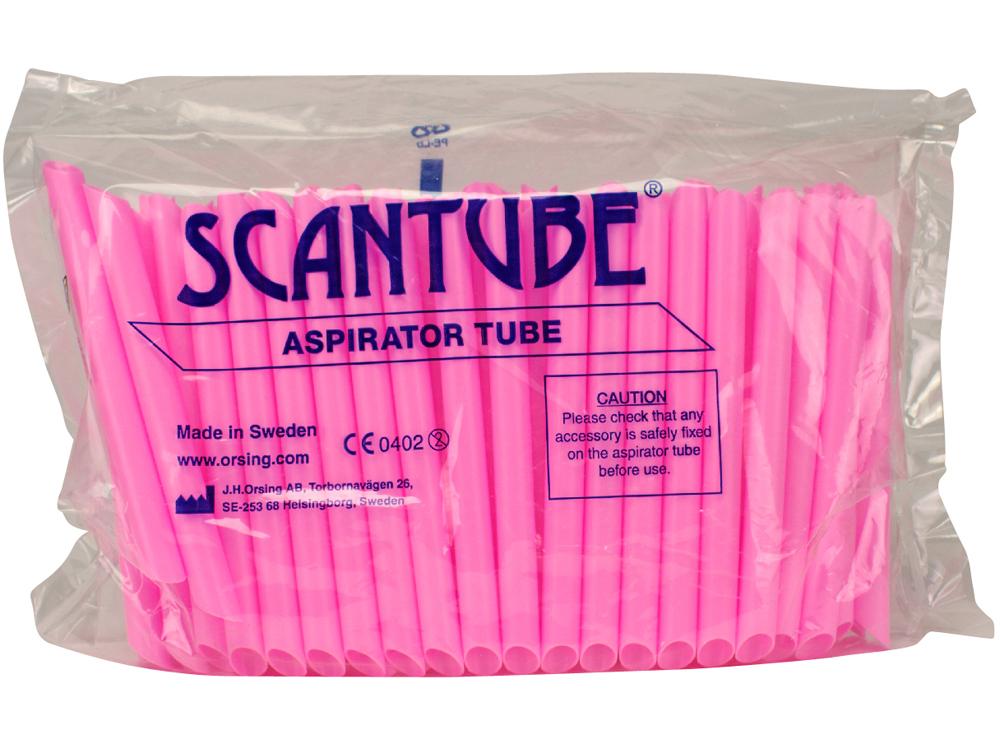 Aspiratorslang roze 135mm 100st