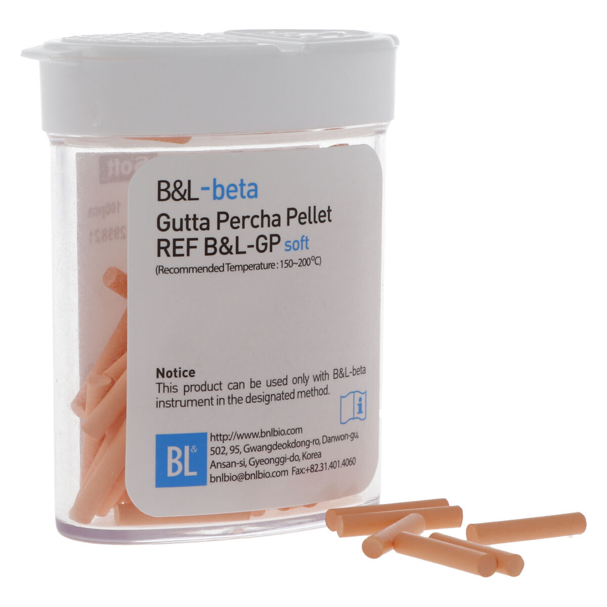 B&L Beta Gutta Percha Obturator Pellets