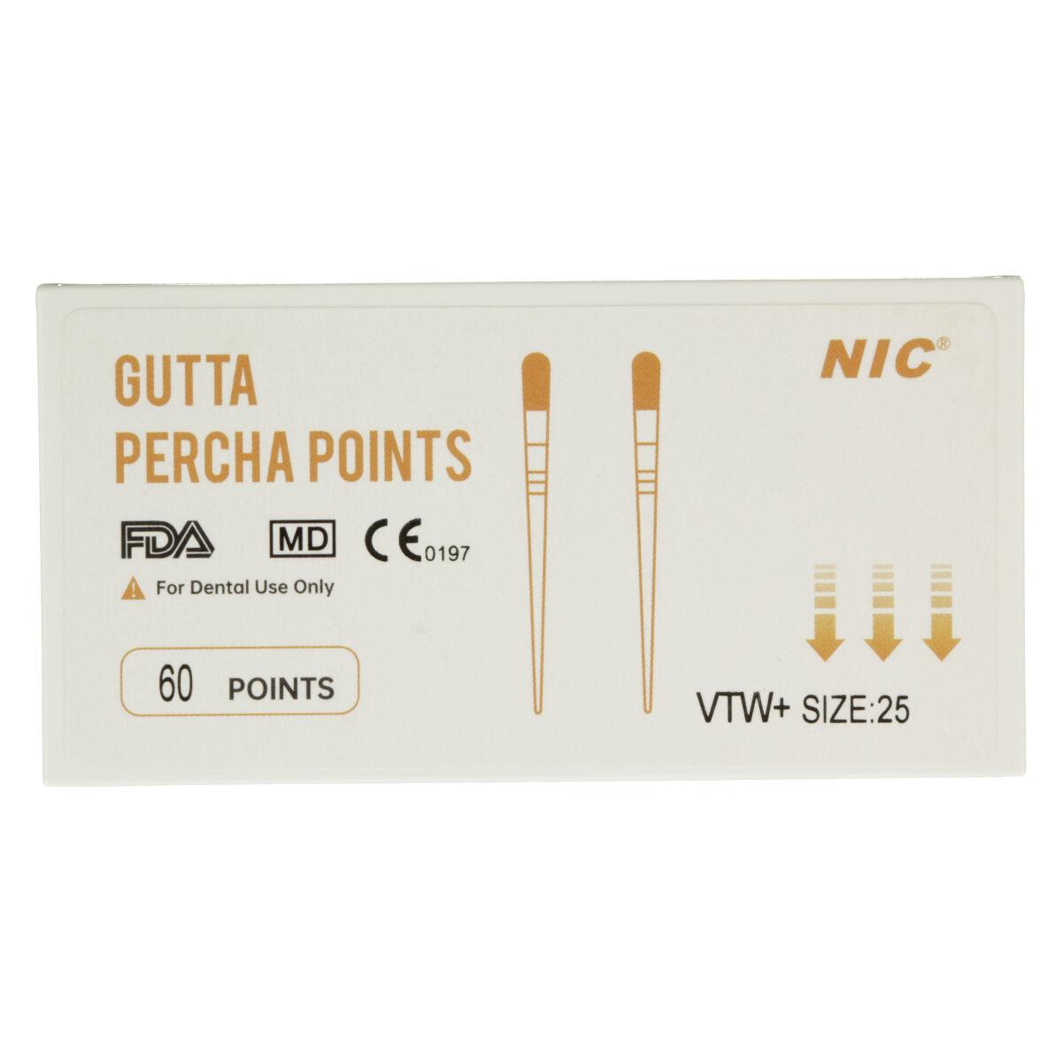 NIC® Gutta Percha Points Assortiment - ISO 020-045
