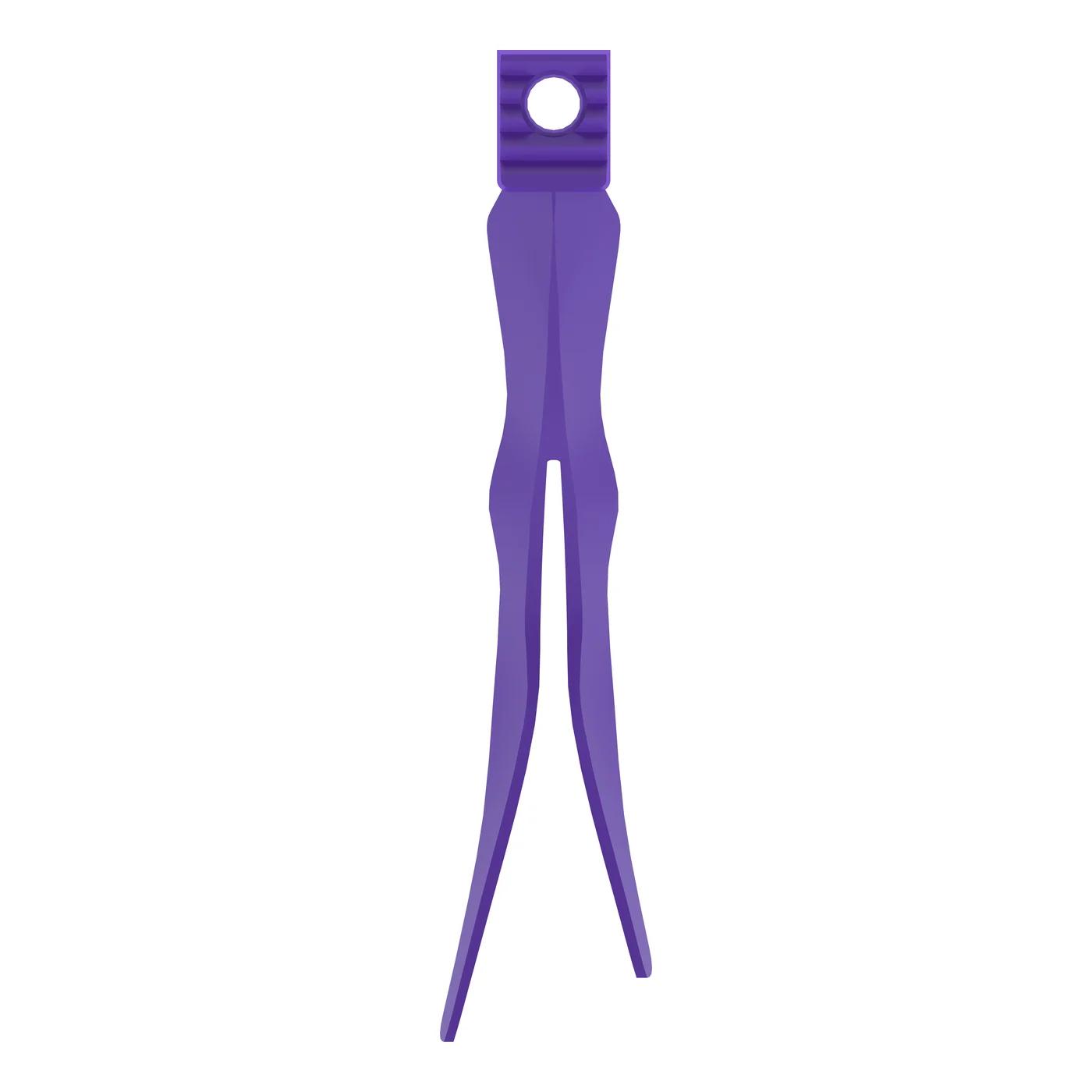 Quad wedge purple medium anatomical refill, 10