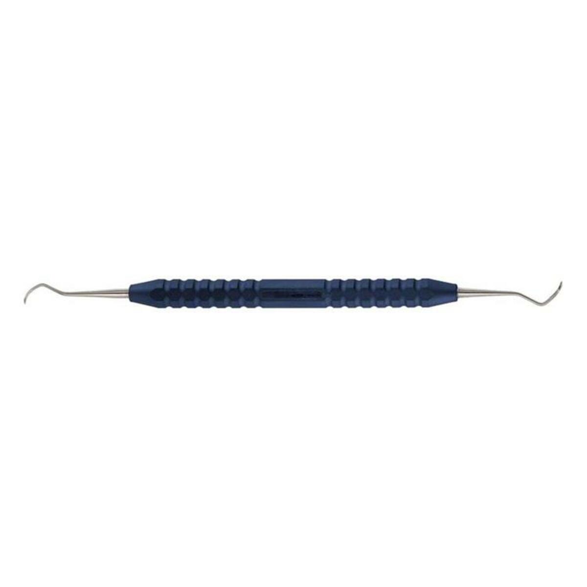 Aesculap Détartreur faucille S204S manche ergonomique (bleu foncé)