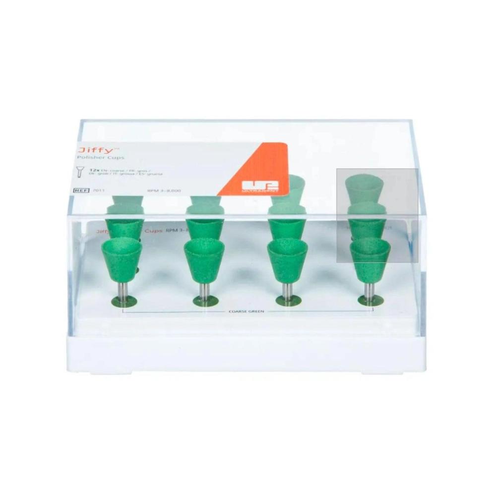 JIFFY POLISH CUPS COARS 12PCS