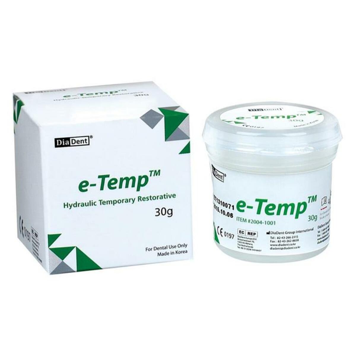 E-Temp™ ciment canalaire