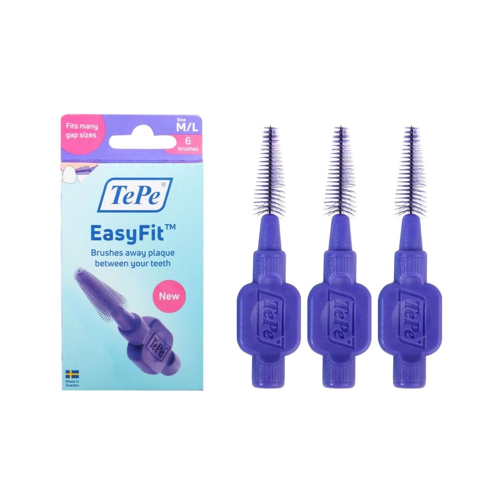 TePe EasyFit Interdentale ragers M/L 6 stuks