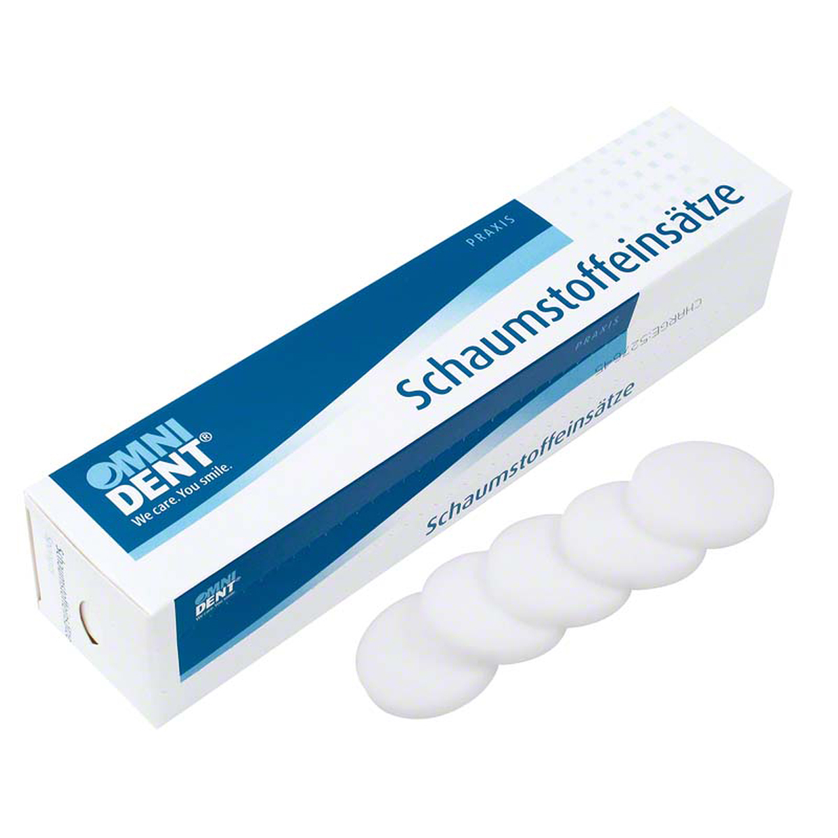 Omnident® Endo éponges - Ø50mm x 10mm (25pces)