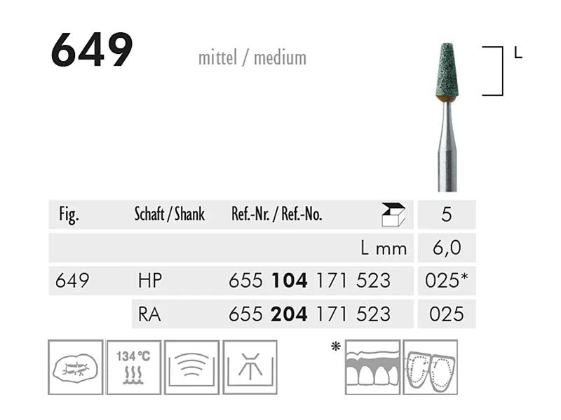 649 abrasif (green, medium)