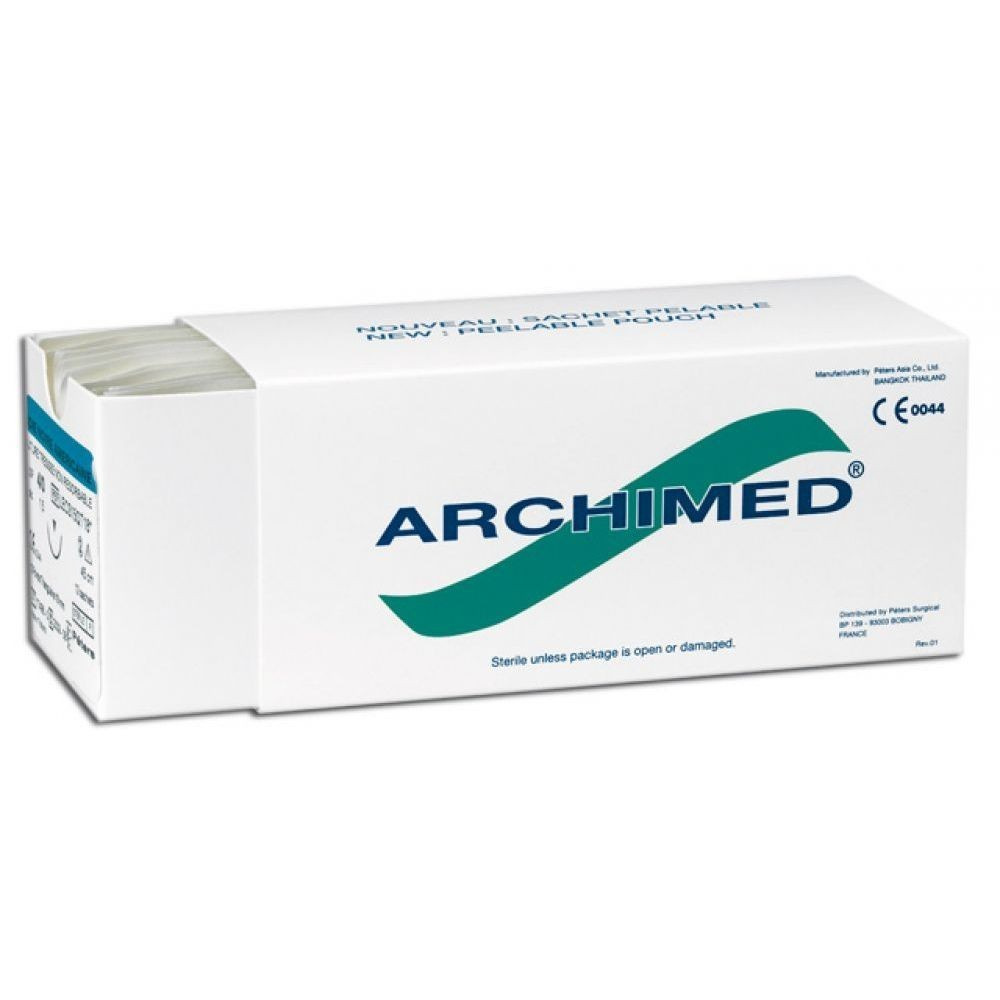SOIE NOIRE AMERICAINE ARCHIMED - LA BOITE DE 12 FILS