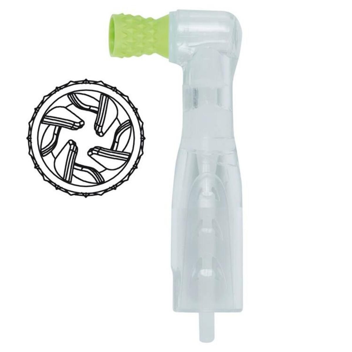 Premium Plus Prophy Angles 60° turbine mouvement réciproque non-latex soft - vert citron
