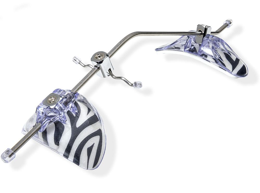 Verstelbaar gezichtsmasker, Zebra