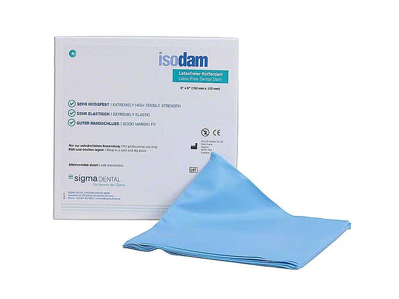 Isodam medium blue non-latex
