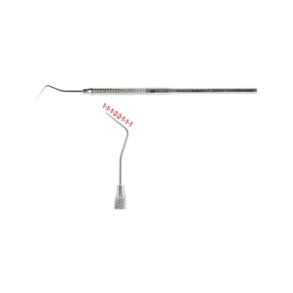 PoloDent Sonde parodontale Williams 973/72W (EE) l'unité