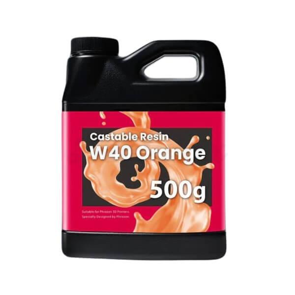 W40 Orange : Résine de calcination pour la fonderie (500 g)
