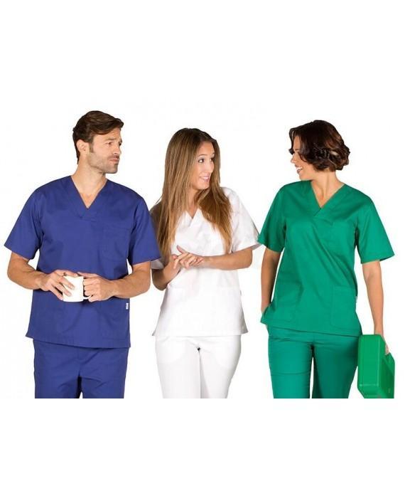Pyjama heren/dames van serge, diverse kleuren