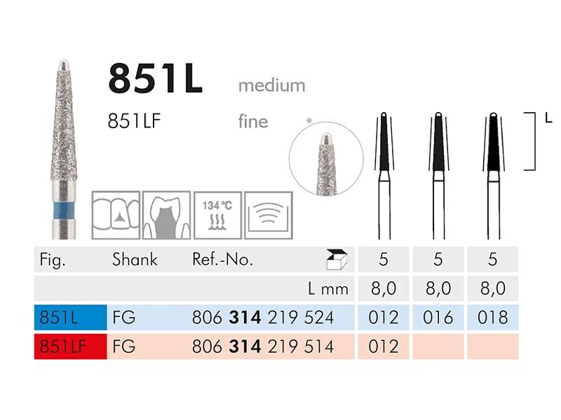 851 L instrument diamanté