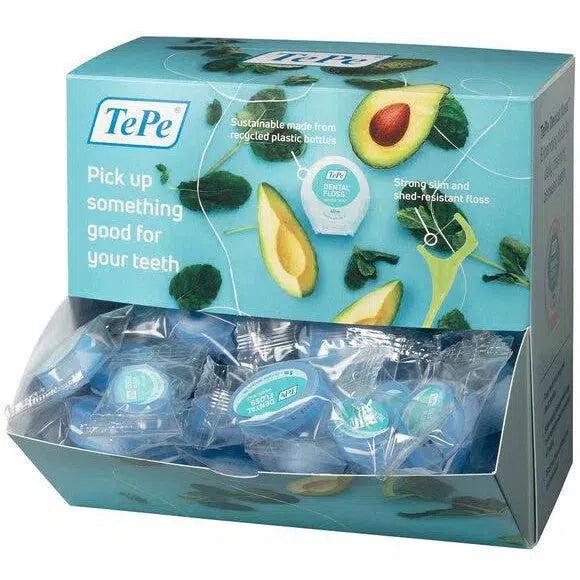 Fil dentaire expansible TePe Dental Floss (80 pcs)