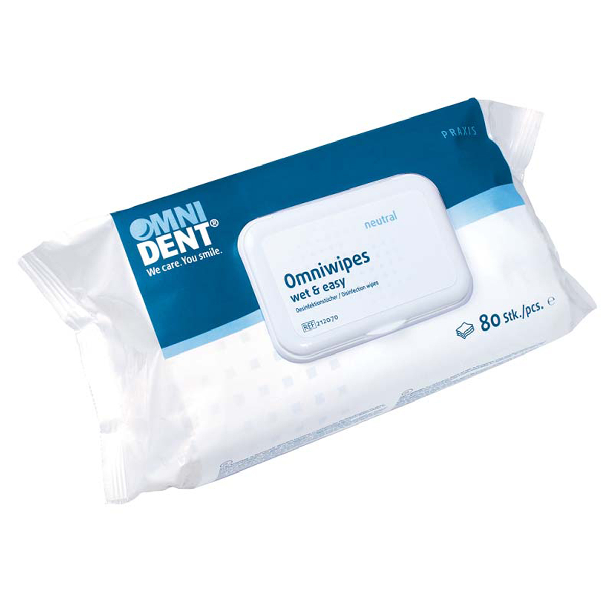 Omnident® Omniwipes wet&easy - neutral