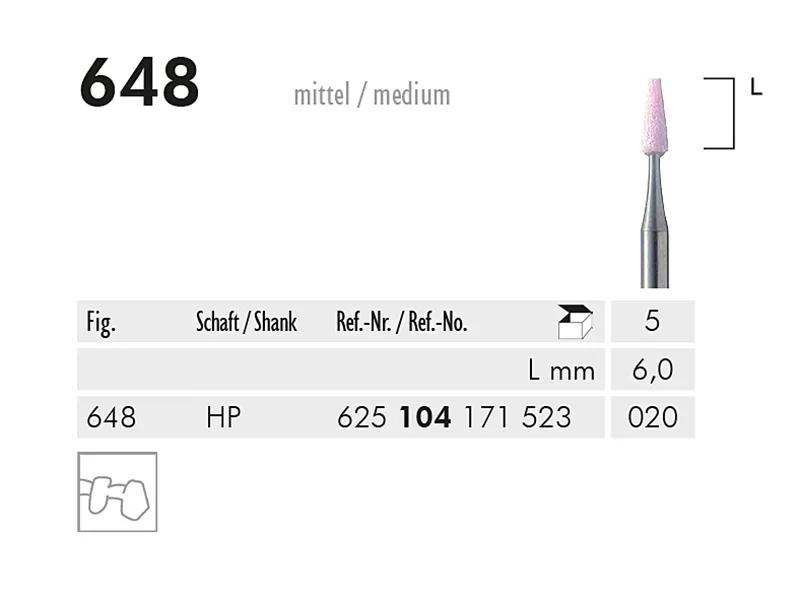 648 HP abrasif (pink, medium)