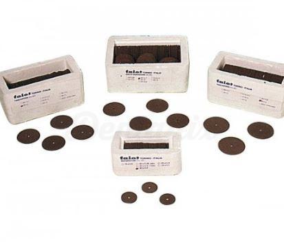 Disques de polissage dentaire pour la coupe et le polissage du chrome-cobalt (100 pcs)