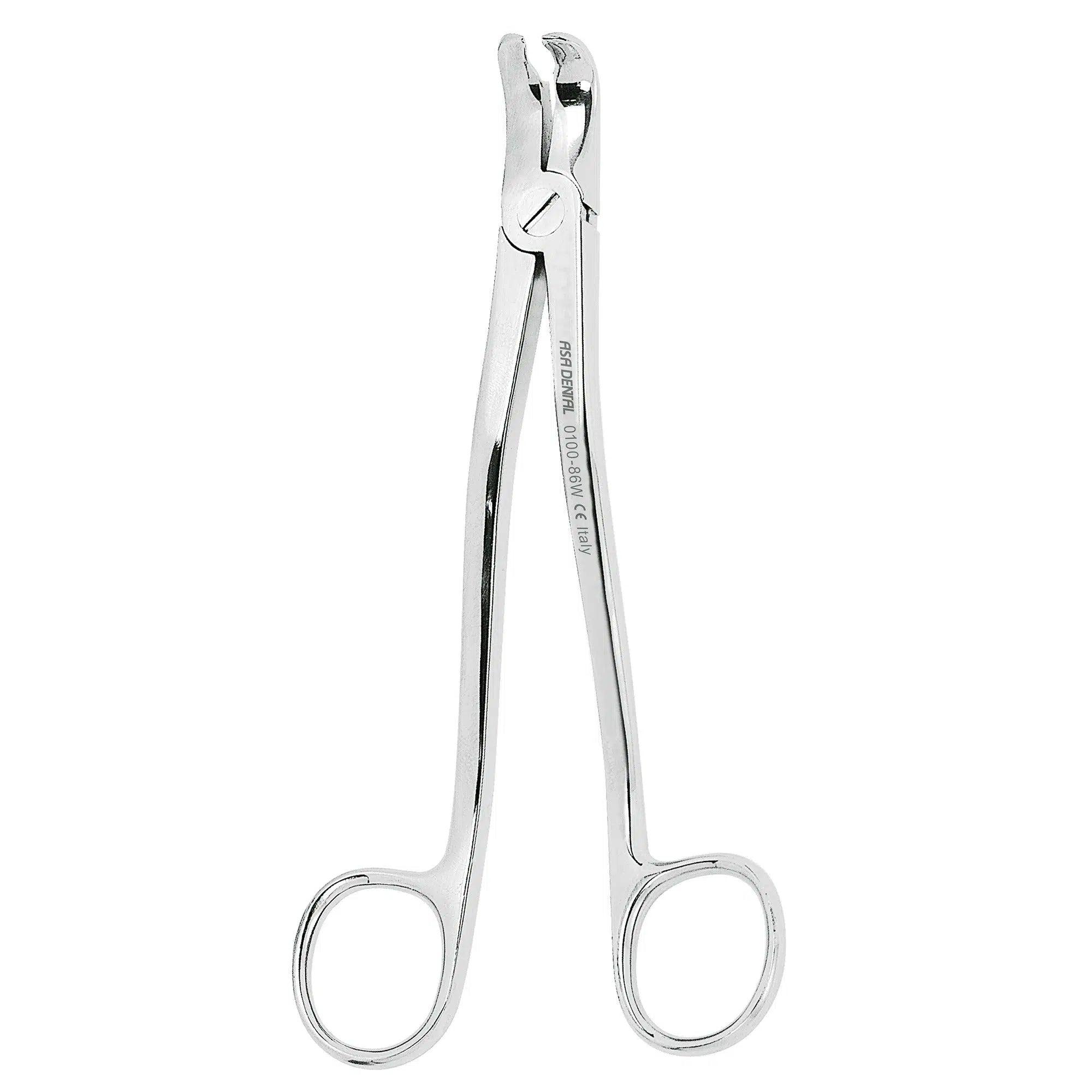Asa Dental Extractietang #86W Gekartelde punt (17 cm)