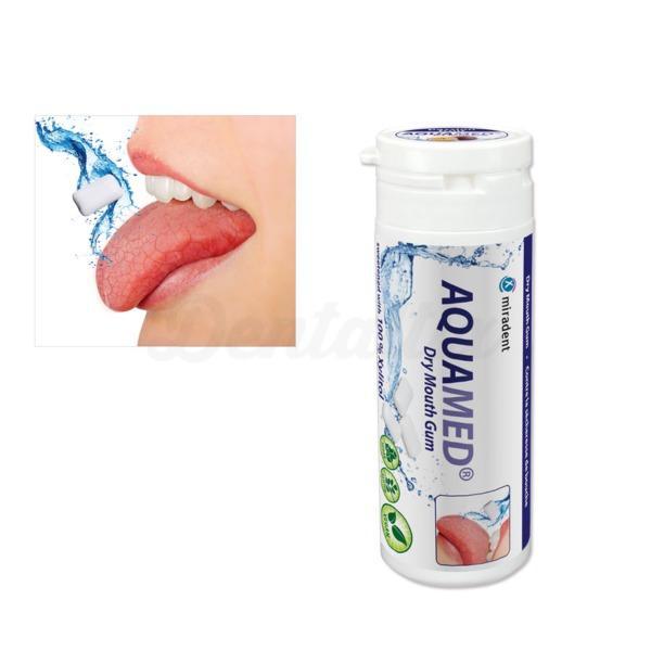 Miradent Aquamed : Chewing-gum dentaire (30g)