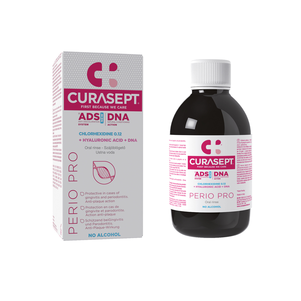 Curasept ADS DNA Perio PRO CHX 0,12% + HA Bain de bouche