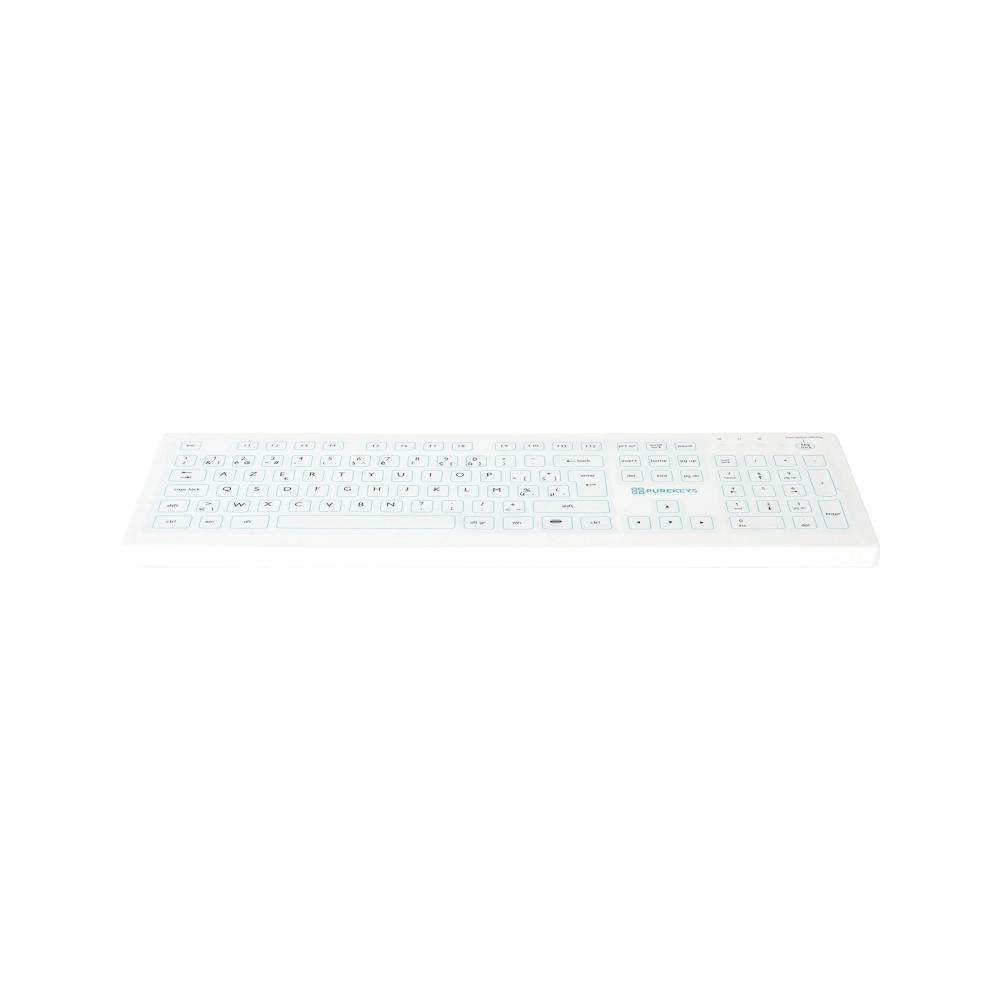 Purekeys Full Size clavier médical san fil (AZERTY)l'unité