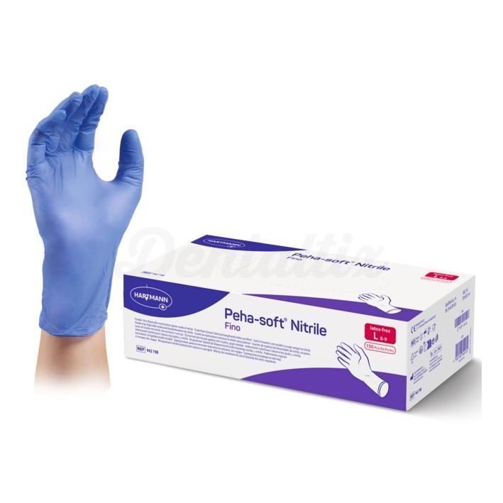 Gants en nitrile bleu stériles (50 pcs)