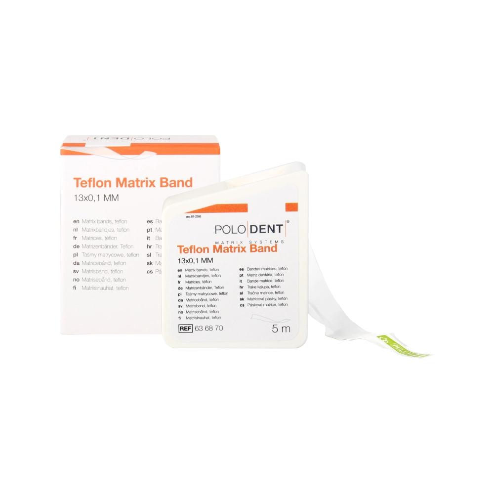 PoloDent Teflon rouleau de matrices 13x0,1 mm 5 mètres