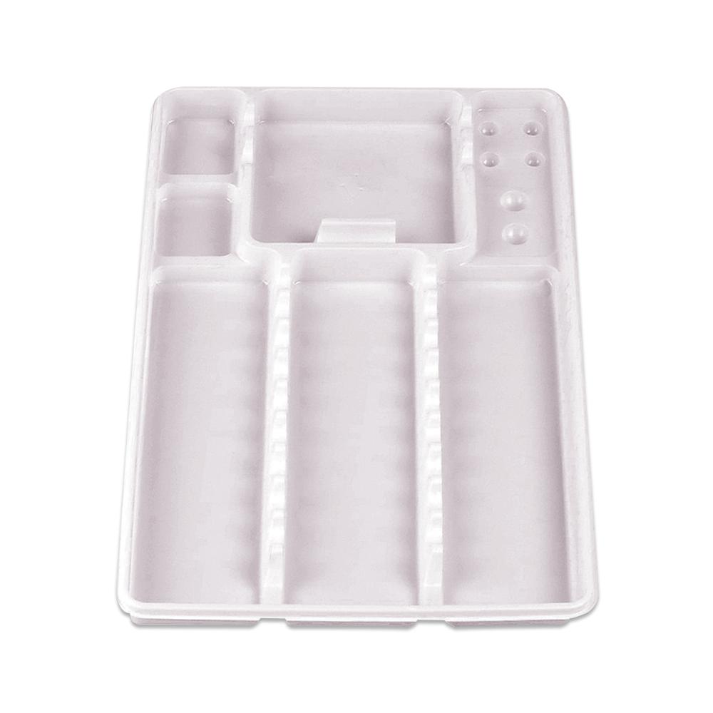 PLATEAUX LISSES AVEC COMPARTIMENTS (400)