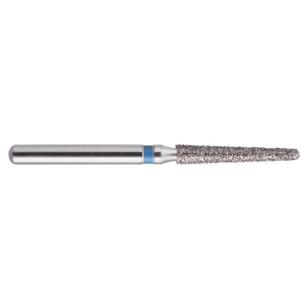 Fraises diamantées NeoDiamond FG - 199 conique ronde - ISO 014, moyen (bleu), 10 pcs