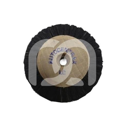 Brosse Soie Noire Centre Bois 4 Rangs Ø80mm (1)