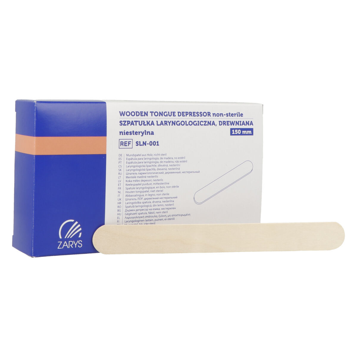 Batist® Abaisse-langue en bois non stérile - 100pces