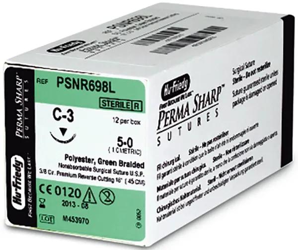 PERMA-SHARP POLYESTER HECHTDRADEN - DOOS VAN 12 UNITS DRAAD 3/0