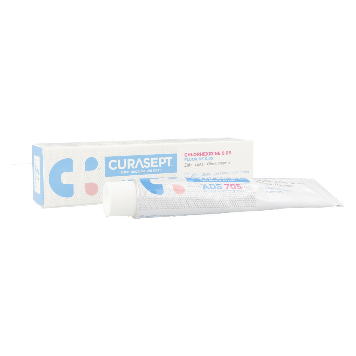 Curasept ADS 705 Gel dentifrice (CHX 0,05% + FL 0,05%) - 75 ml