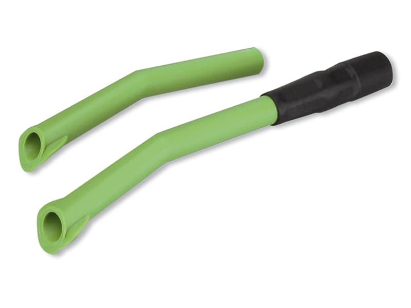 Canules Pelotte - le Lot de 10 Vertes + 1 Adaptateur 16 mm