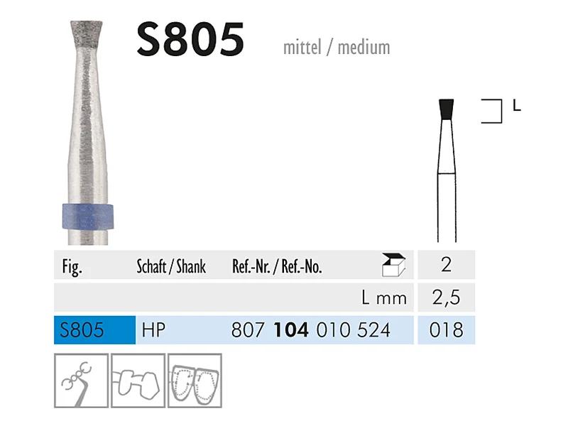 S 805 HP 018 instrument diamanté